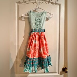 FINAL PRICE Eleanor Rose Swan Queen Lyla Dress